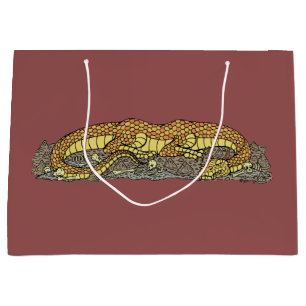 Fire Drake at Rest Large Gift Bag