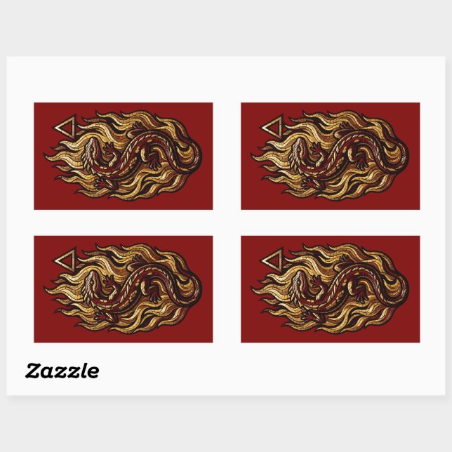 Fire Element Sticker (Sheet)