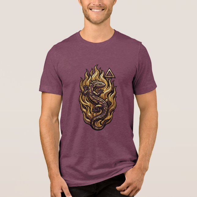 Fire Element Tri-Blend Shirt (Front)