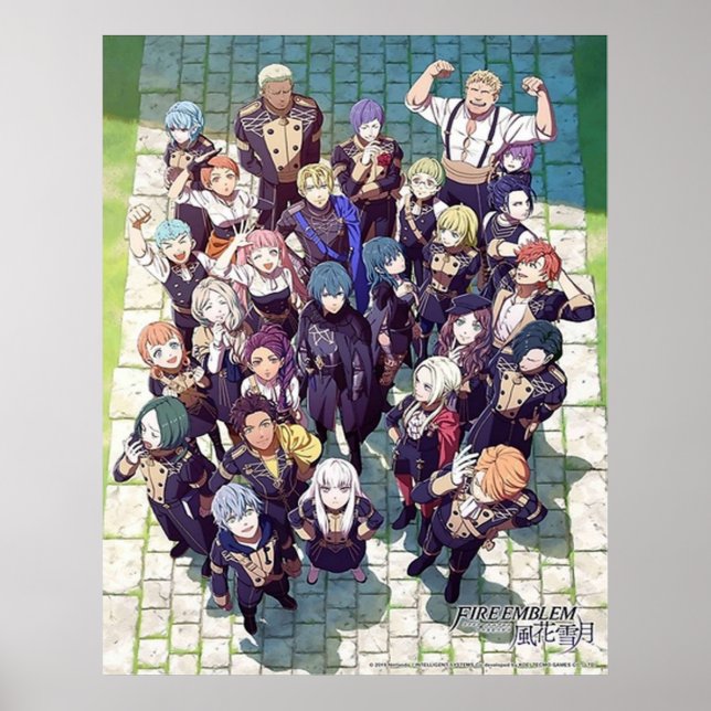 Fire Emblem Three Houses Poster (Front)