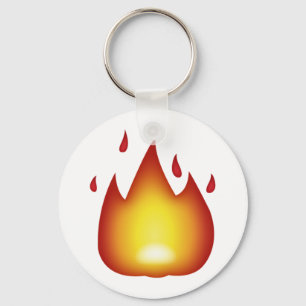 Fire - Emoji Keychain
