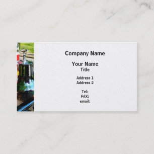 Fire Engine Bell - Platinum Finish Business Card