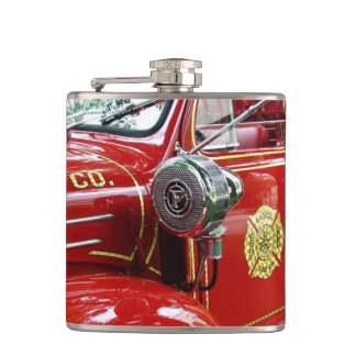 Fire engine flask.... hip flask