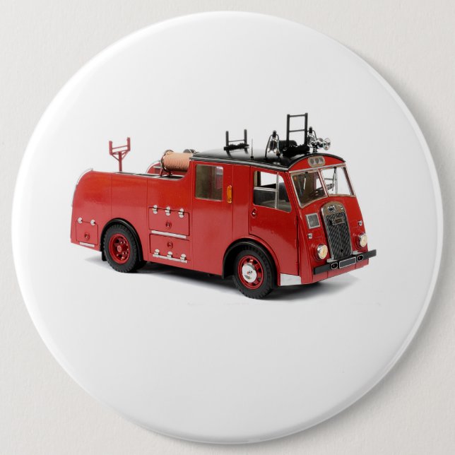 Fire Engine image for Colossal, Round Badge 6 Inch Round Button (Front)