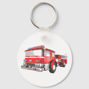 Fire Engine Keychain