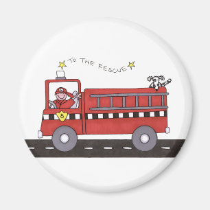 Fire Engine Magnet