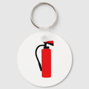 Fire extinguisher keychain