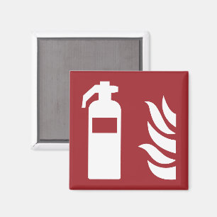 Fire Extinguisher Safety Sign Magnet