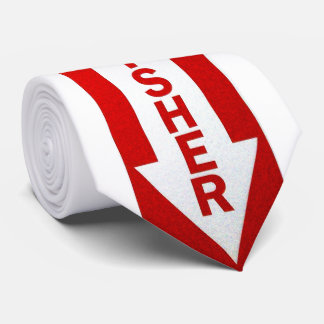 Fire extinguisher tie