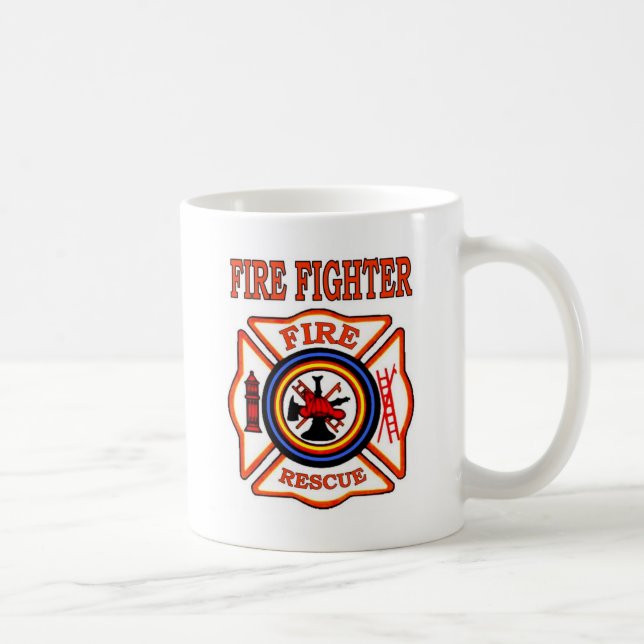 FIRE FIGHTER COFFEE MUG (Right)