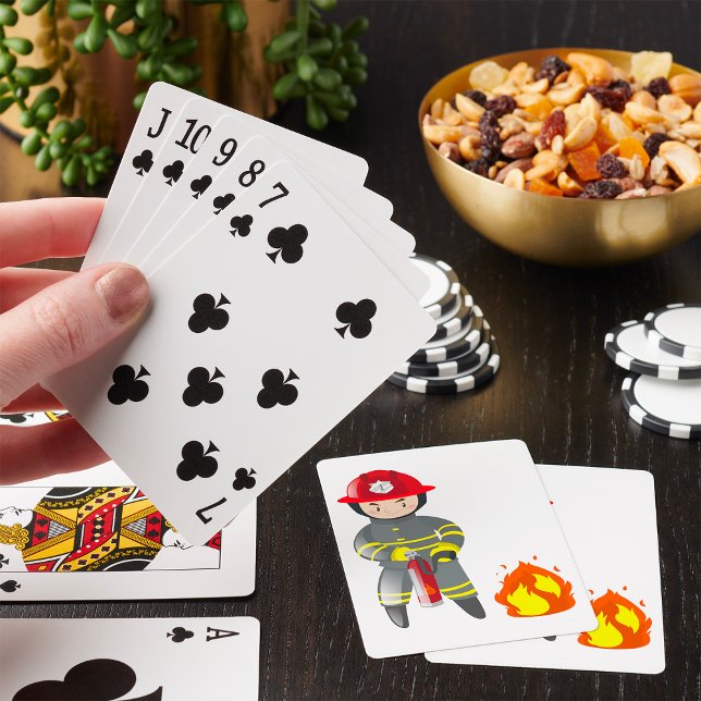Fire Fighter Extinguisher Playing Cards (Creator Uploaded)