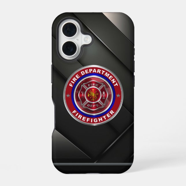 FIRE FIGHTER iPhone 16 CASE (Back)
