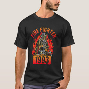 Fire Fighter Job fireman firewoman fire 1993 T-Shirt