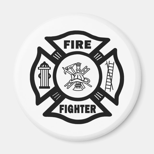 Fire Fighter Magnet (Front)
