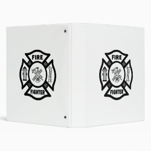 Fire Fighter Maltese Binder