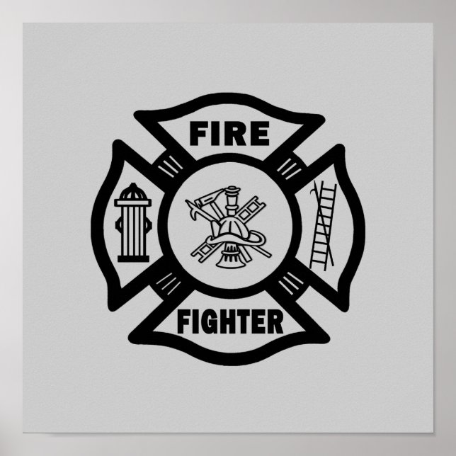 Fire Fighter Maltese Poster (Front)