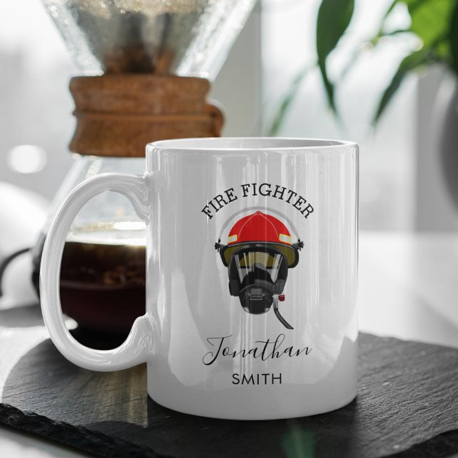 Fire Fighter | Personalised Firefighting Coffee Mug (Creator Uploaded)