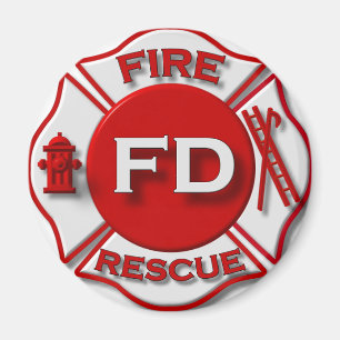 Fire Fighter Pride Magnet