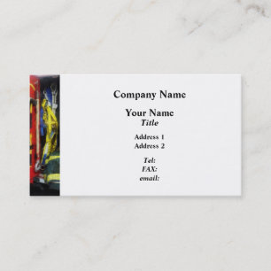 Fire Fighting Equipment Business Card