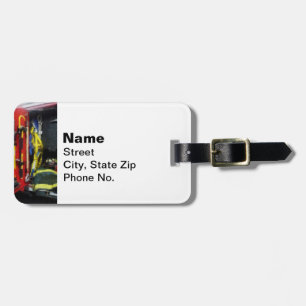 Fire Fighting Equipment Luggage Tag