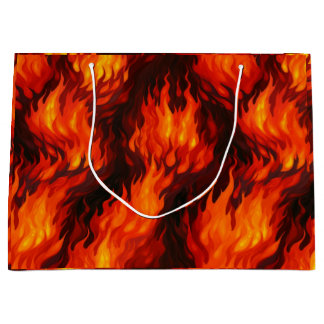 Fire Flame Gift Bag