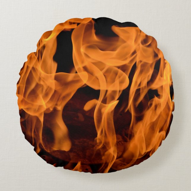 Fire Flame pillow (Front)