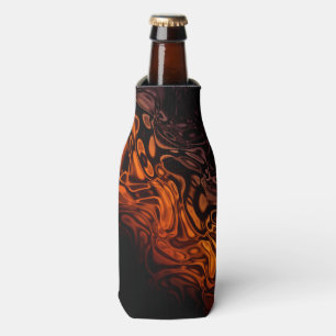 Fire Flames Can Cooler-Design 2 Bottle Cooler