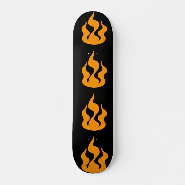 FIRE FLAMES SKATEBOARDS (Front)