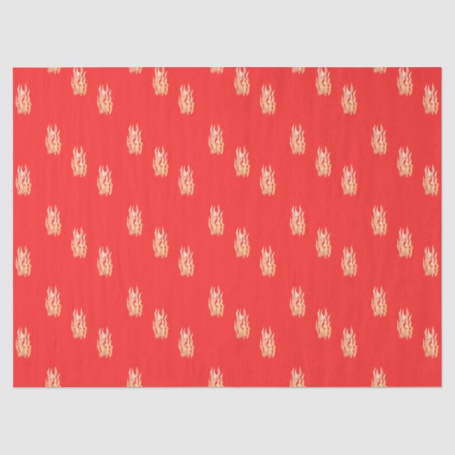 Fire Flames Tissue Paper (Front)