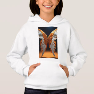 Fire & Flight Girls Hoodie – Butterfly Wings 