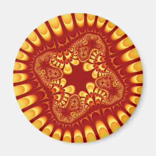 Fire Flower Magnet