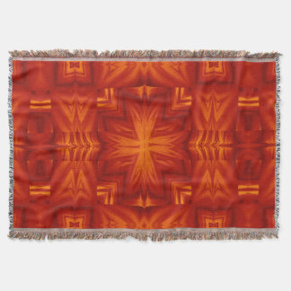 Fire Flowers 284 Throw Blanket