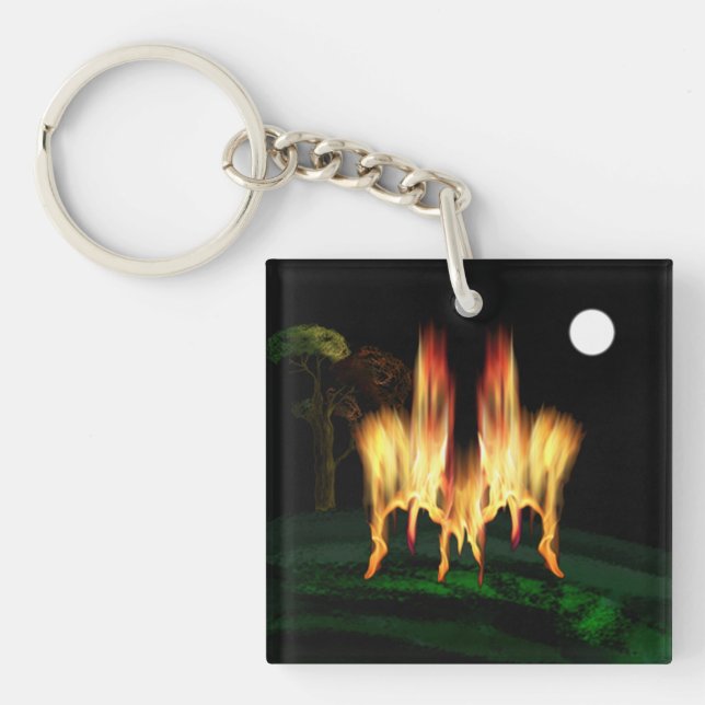 Fire Fly Keychain (Front)