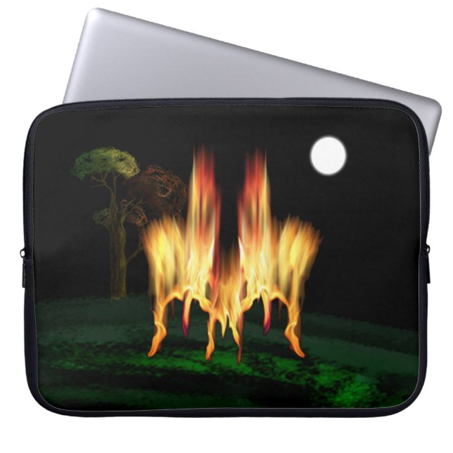Fire Fly Laptop Sleeve (Front)