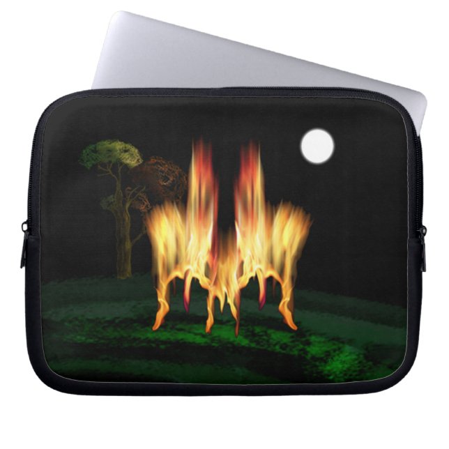 Fire Fly Laptop Sleeve (Front)