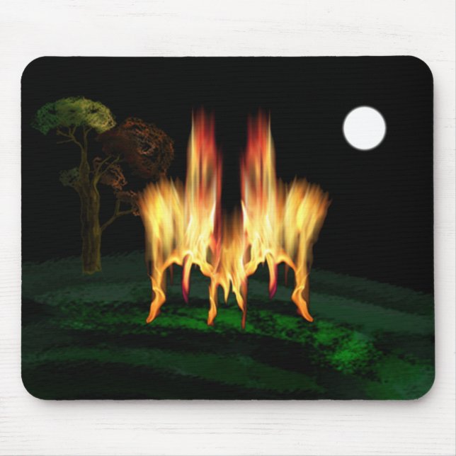 Fire Fly Mouse Pad (Front)