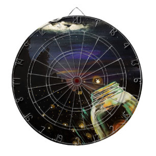 Fire Fly Sky  Dartboard