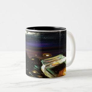 Fire Fly Sky Two-Tone Coffee Mug