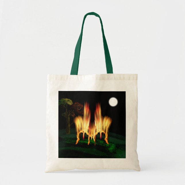 Fire Fly Tote Bag (Front)