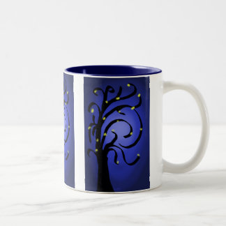 Fire Fly Tree Two-Tone Coffee Mug