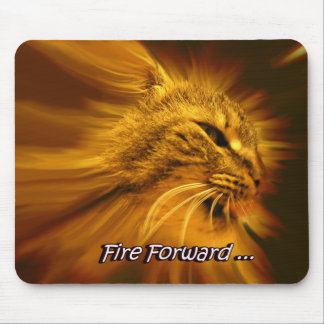 Fire Forward Mouse Pad