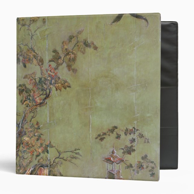 Fire, from a series of panels depicting binder (Front/Inside)