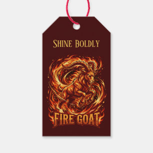 Fire Goat 2027 Lunar New Year Gift Tags