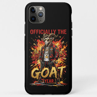 Fire Goat 2027 The Goat iPhone 11 Pro Max Case