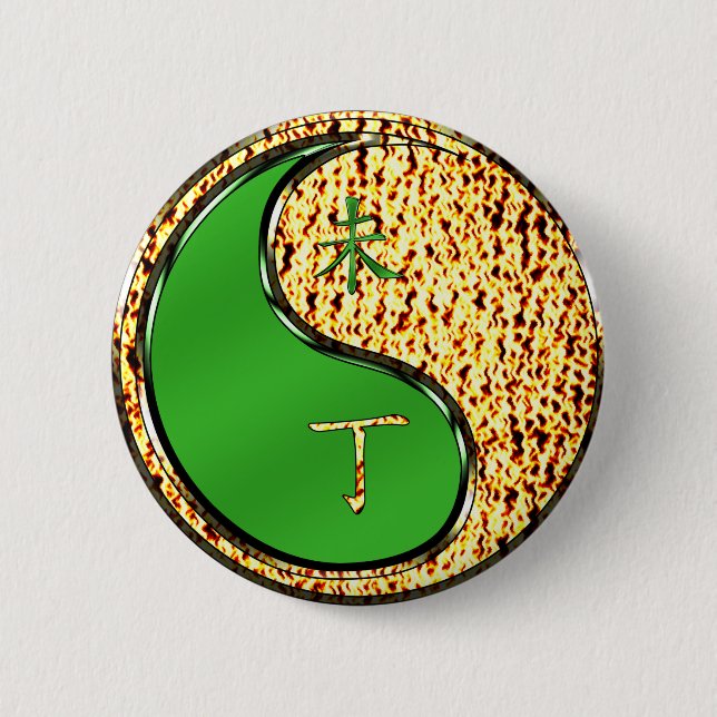 Fire Goat 2 Inch Round Button (Front)