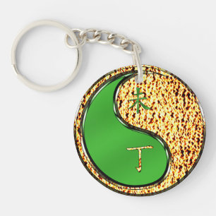 Fire Goat Keychain