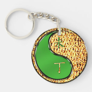 Fire Goat Keychain