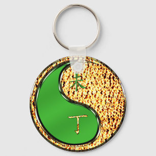 Fire Goat Keychain