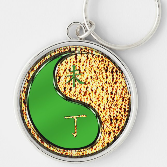 Fire Goat Keychain (Front)