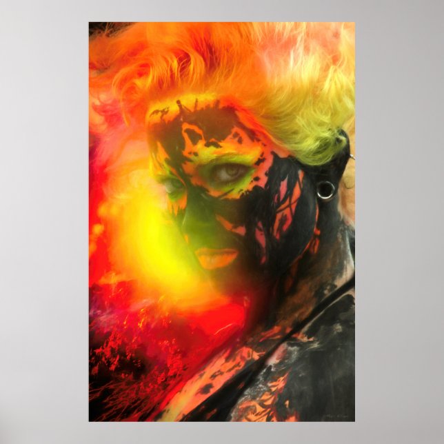 Fire Goddess PELE Poster (Front)
